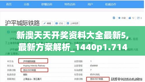 新澳天天开奖资料大全最新5,最新方案解析_1440p1.714