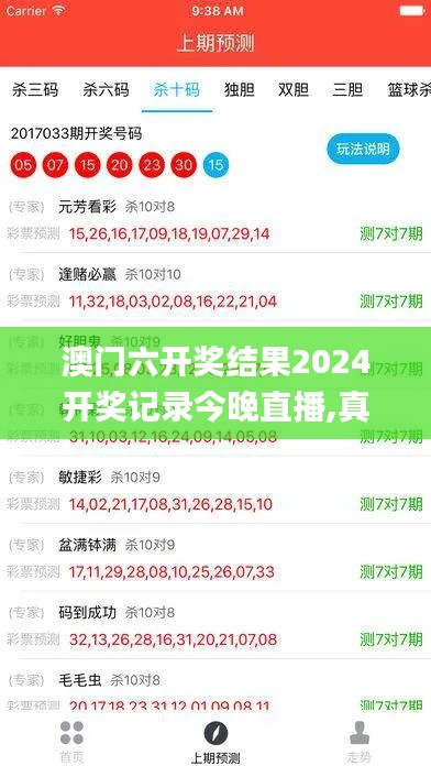 澳门六开奖结果2024开奖记录今晚直播,真实数据解释定义_2DM5.122