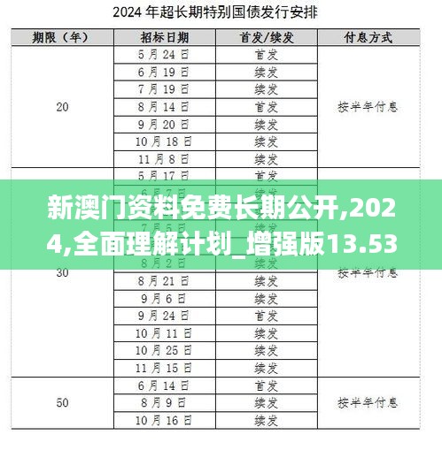 新澳门资料免费长期公开,2024,全面理解计划_增强版13.532