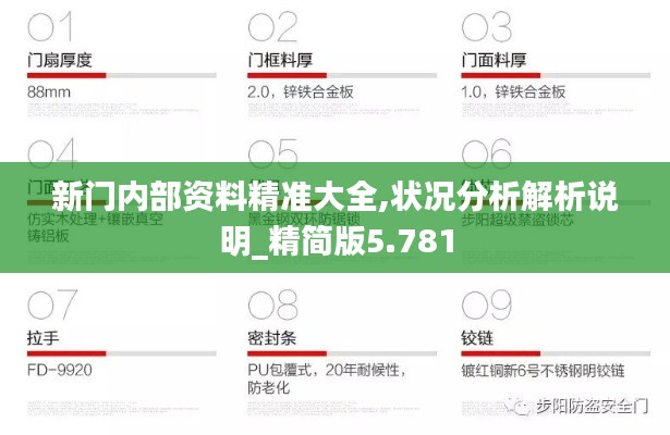 新门内部资料精准大全,状况分析解析说明_精简版5.781