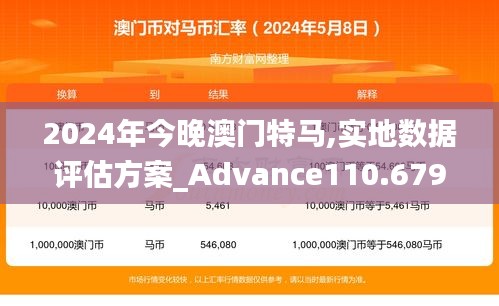 2024年今晚澳门特马,实地数据评估方案_Advance110.679